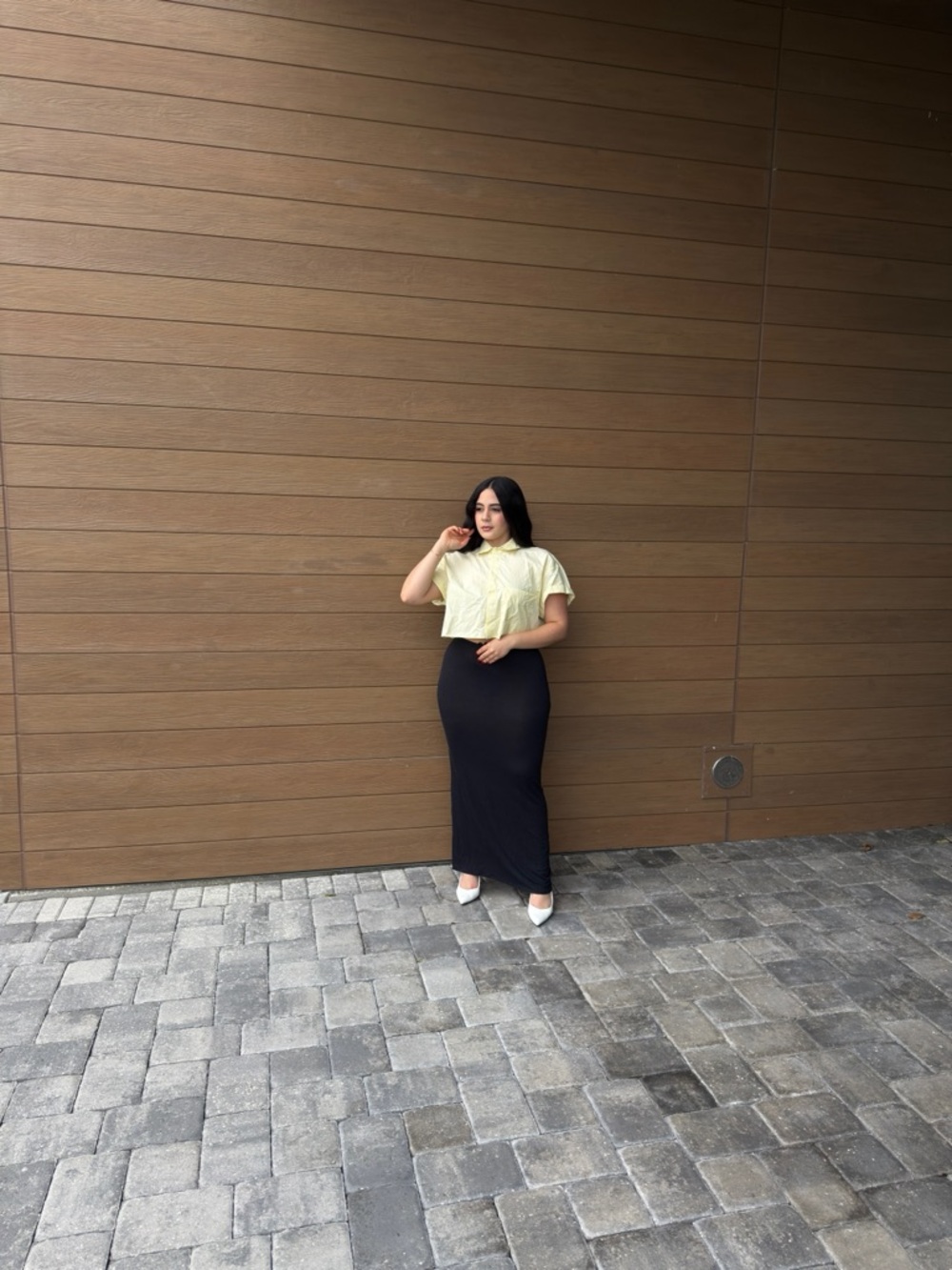 Zara blue Maxi Skirt